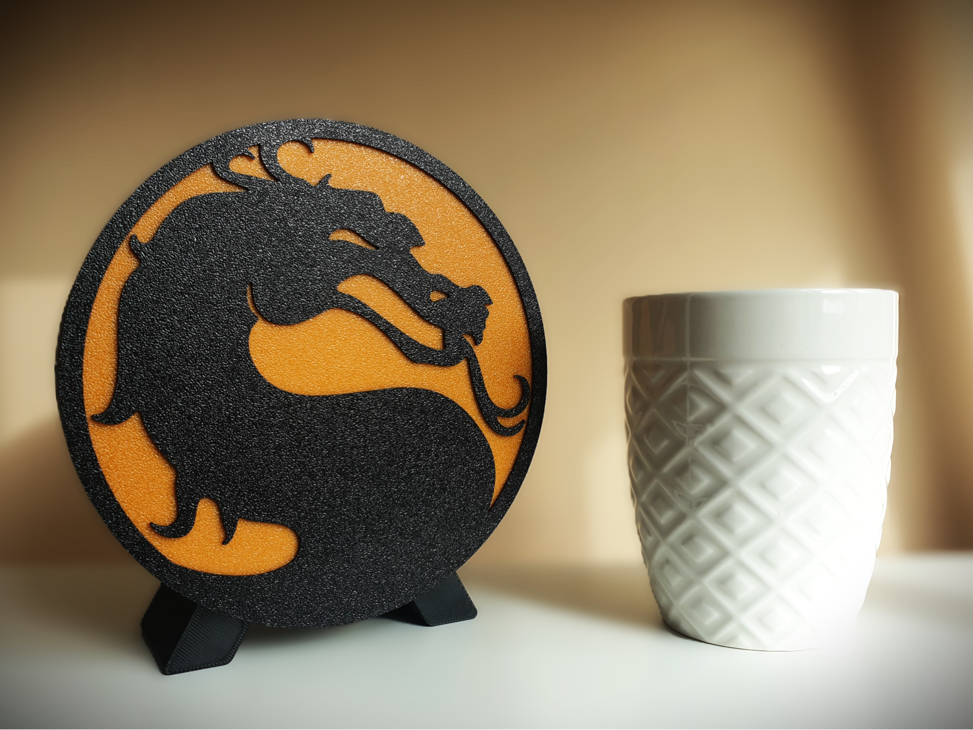 Mortal Kombat Lamp for Lamp Kit 001 or RGBW KC007