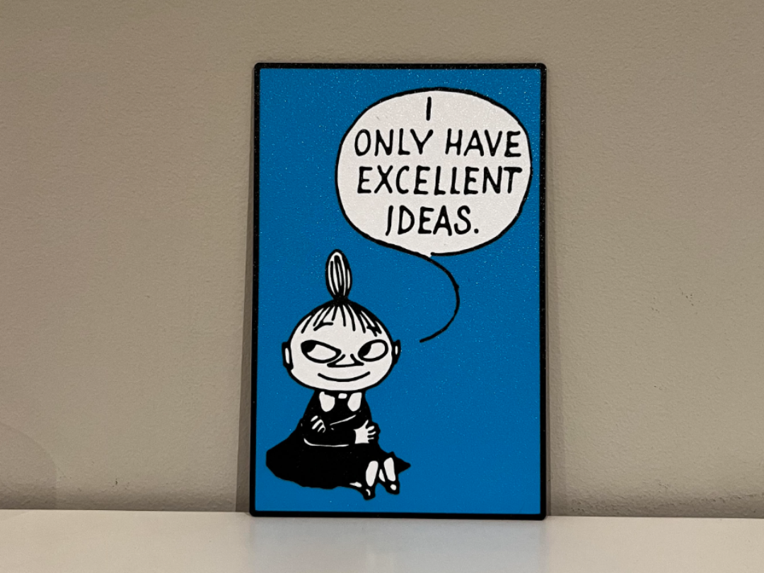 Little My Quote Hueforge