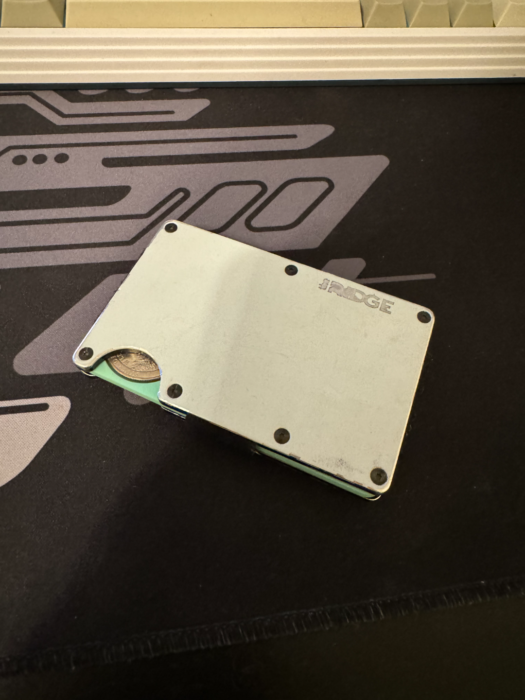 Ridge Wallet Coin Holder
