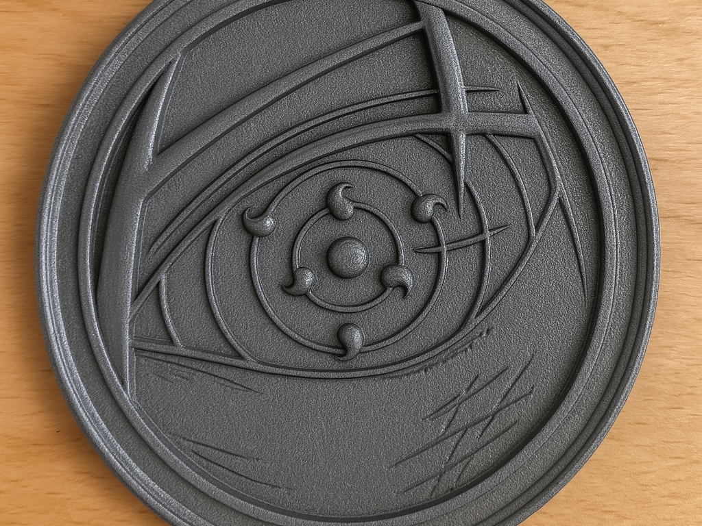 Naruto Rinnegan Sharingan Coin