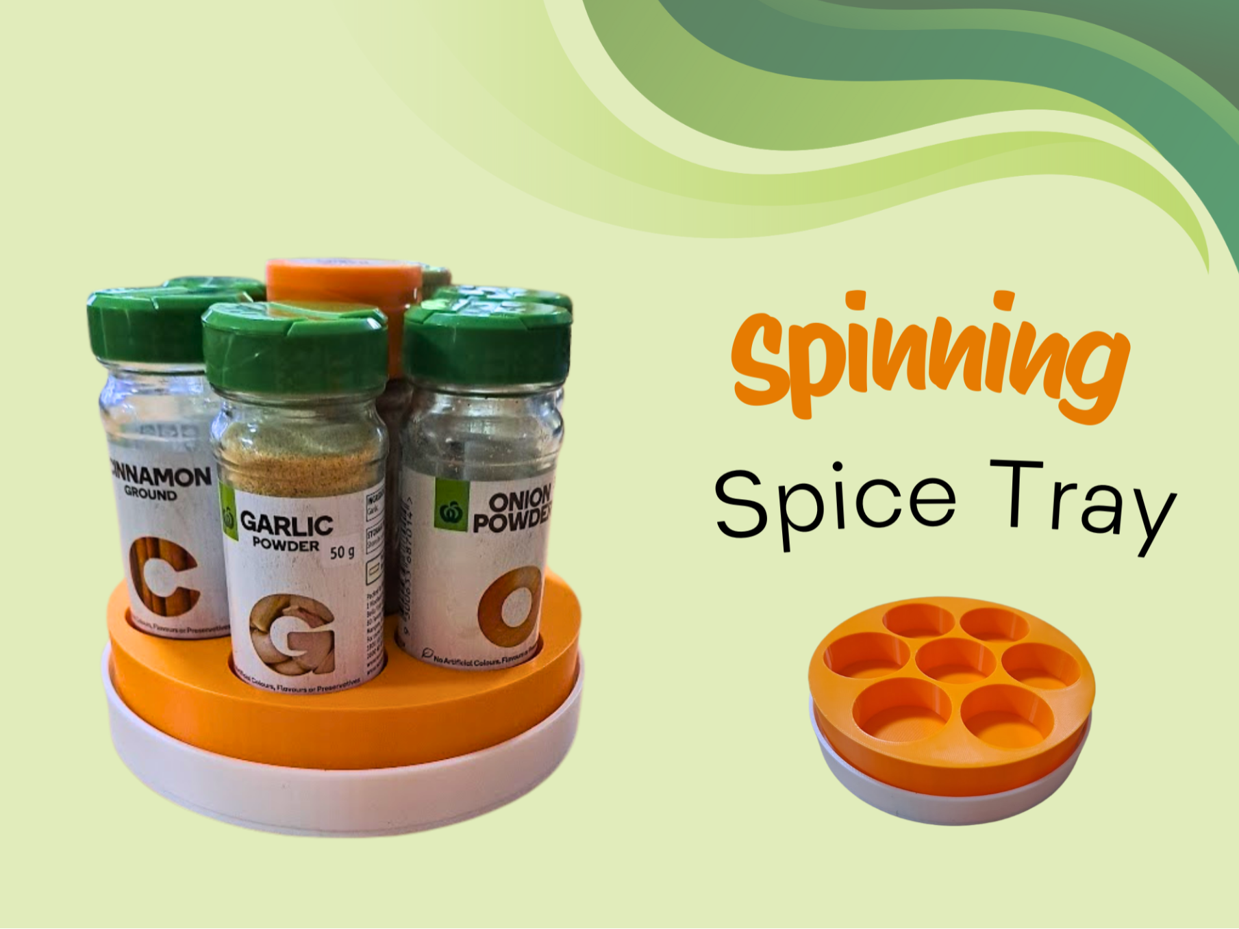 Spinning Spice Tray