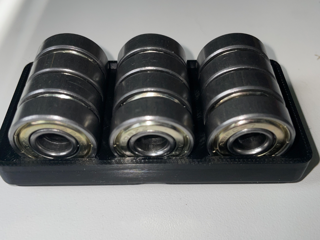 608ZZ Ball Bearing Gridfinity - (pin compatible)