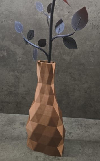 Geometric Grace Vase