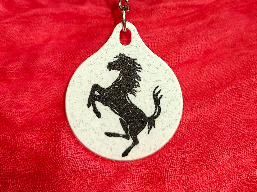 Yoja3D-Ferrari keychain