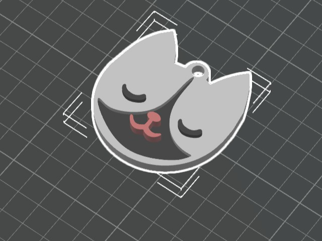 satisfied Cat key hanger