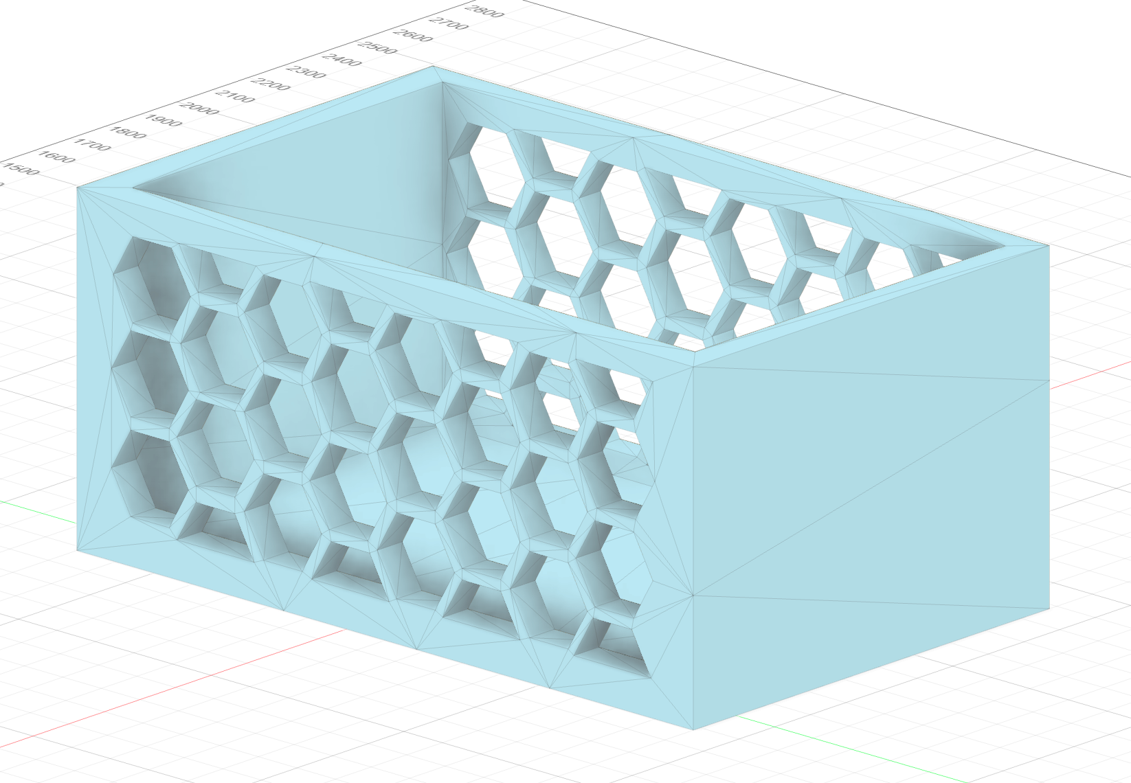 Honeycomb box