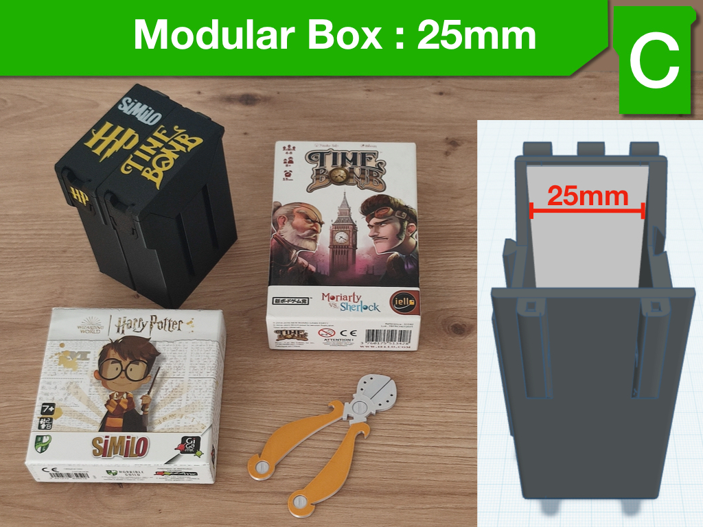 Modular Game Boxes C - 25mm