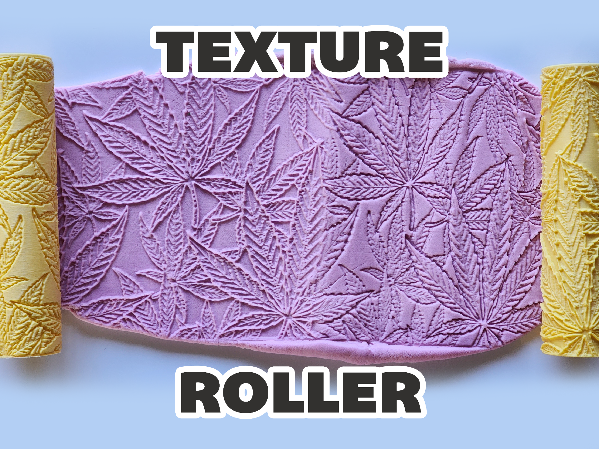 Texture Roller V307 | Cannabis Leaf