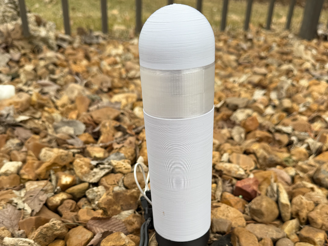 Outdoor 12V Bollard-Style Pathway Light