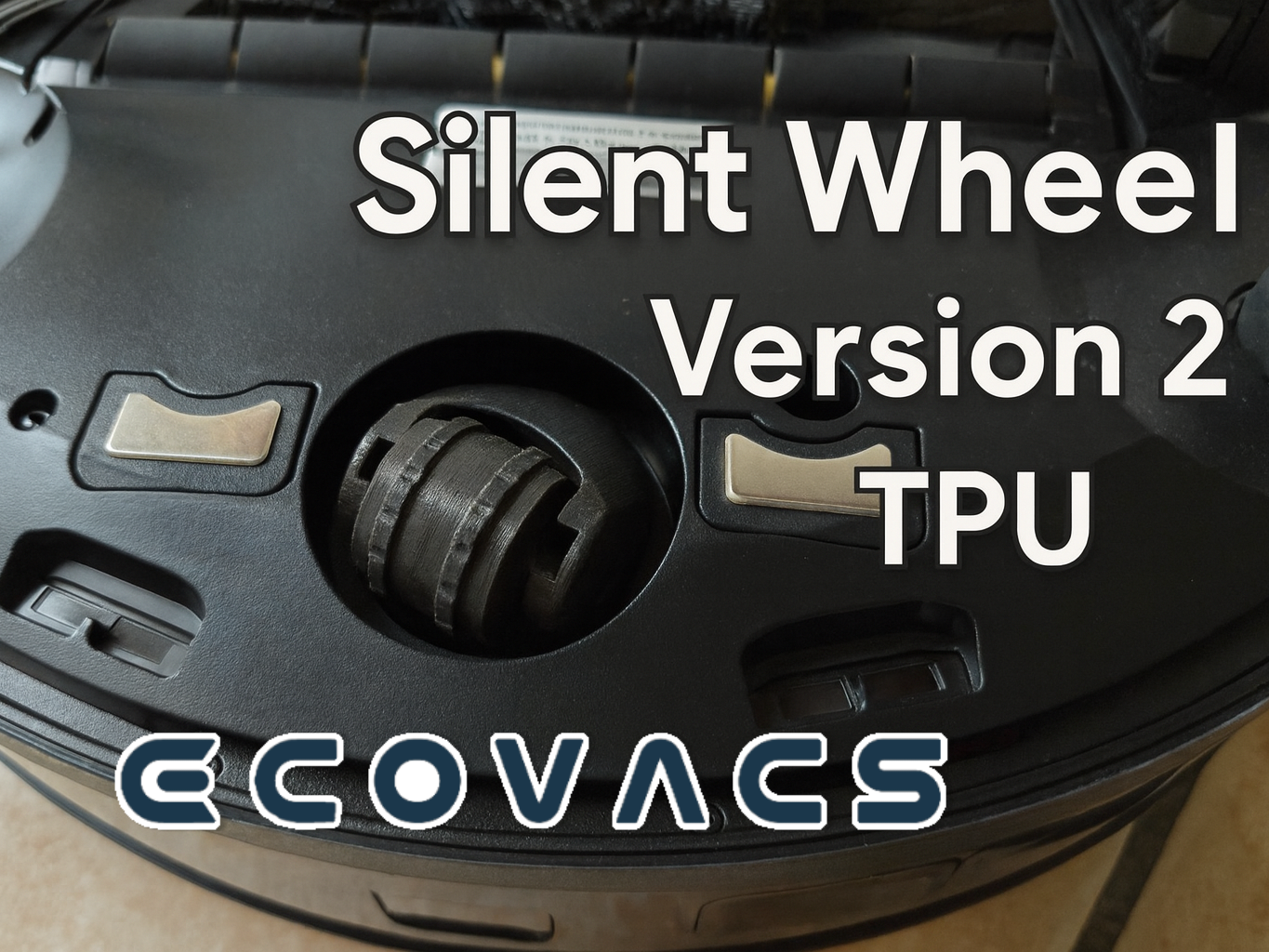 Ecovacs Deebot Silent Front Wheel - V2 (TPU)
