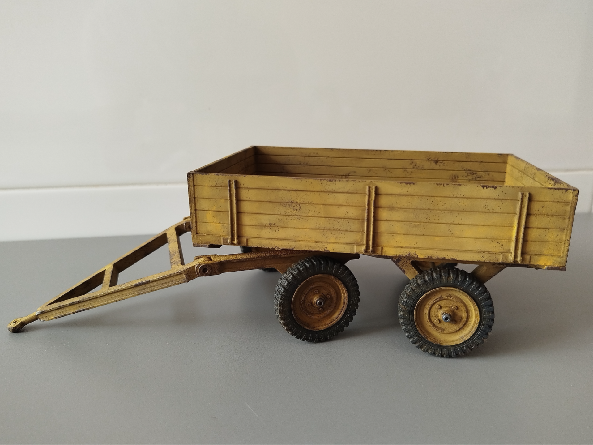 WWII Wehrmacht style trailer, scale 1/16