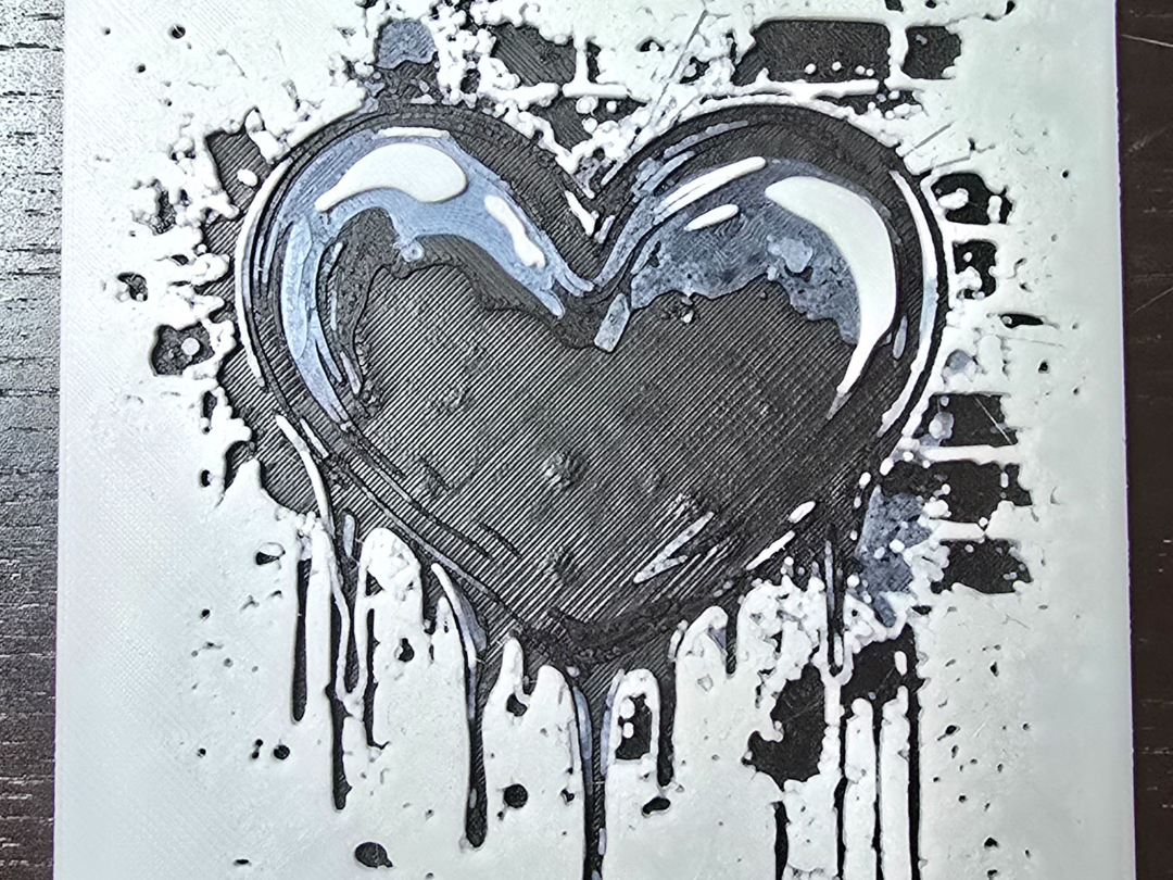 Black Heart Hueforge