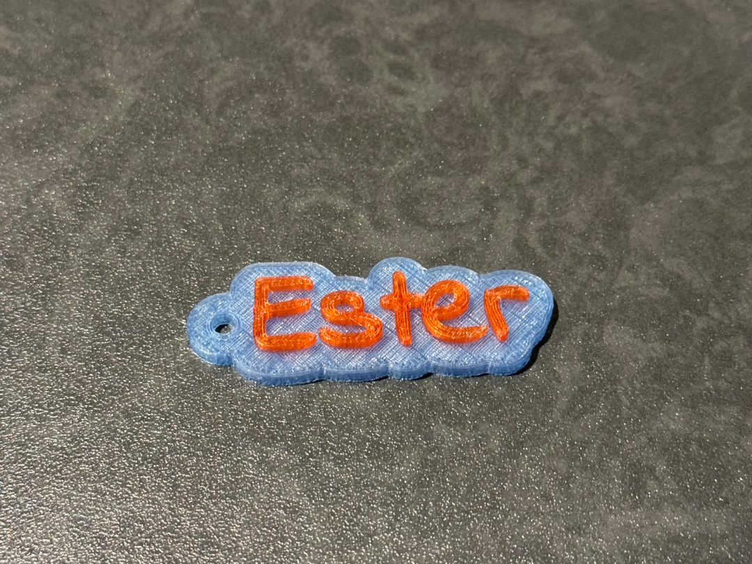 Keychain Ester - Portachiavi Ester
