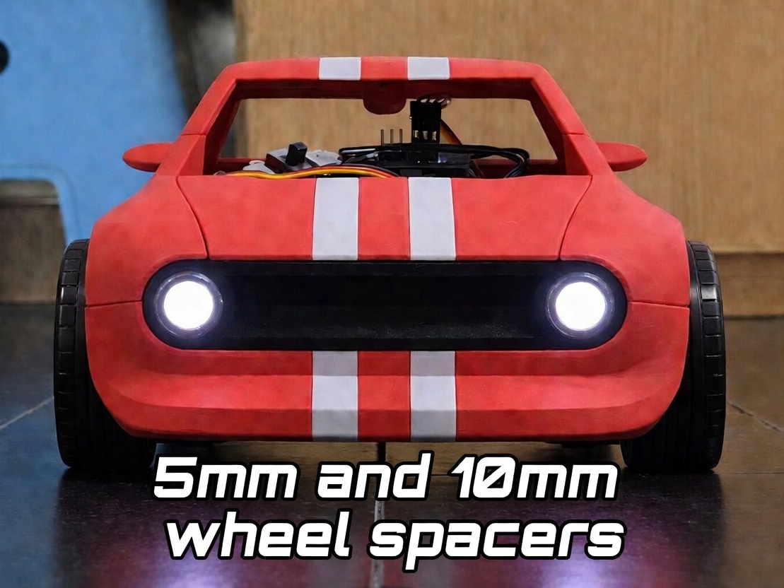 wheel spacers for CyberBrick 4WD Car or truck