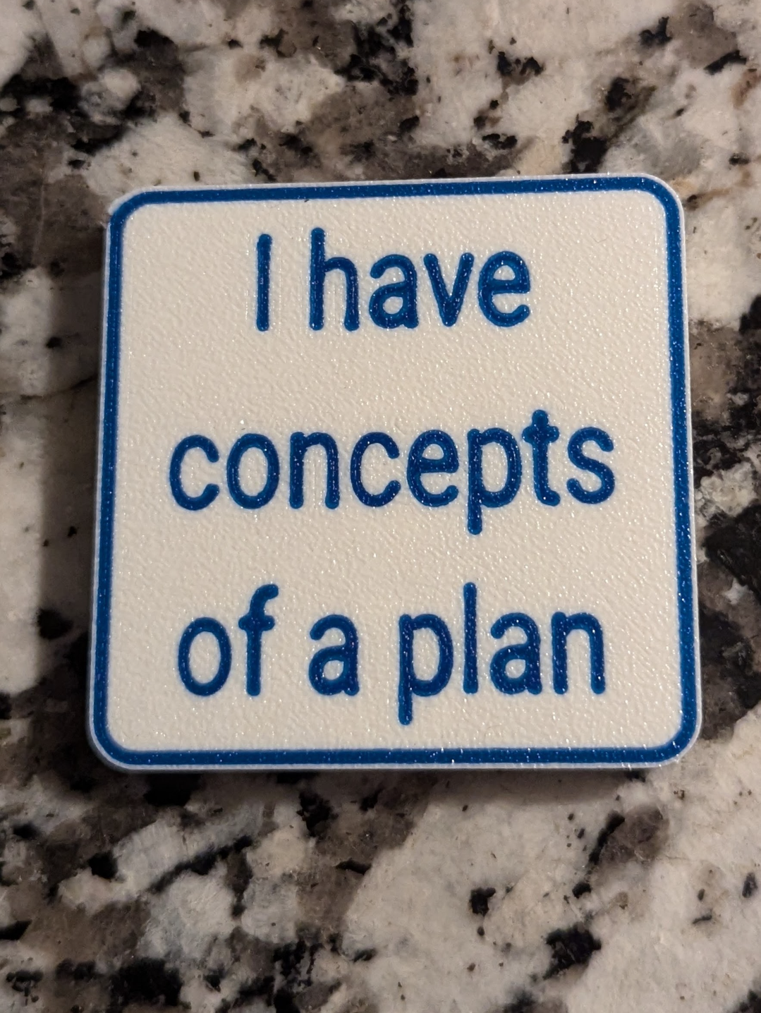 "Concepts of a Plan" magnet