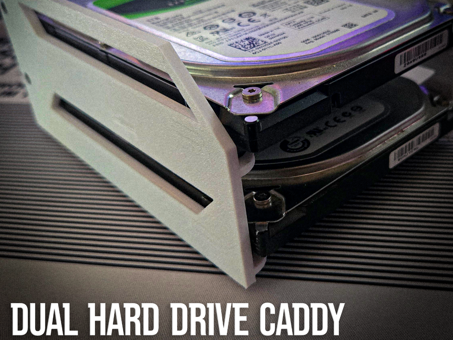 Dual Hard Drive Caddy (3.5")