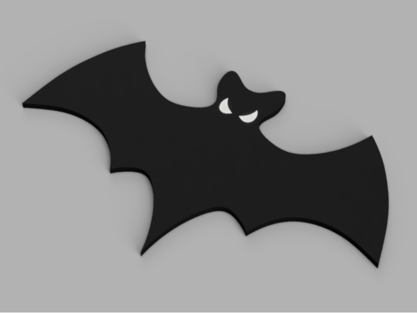 Halloween Garland Piece - Bat