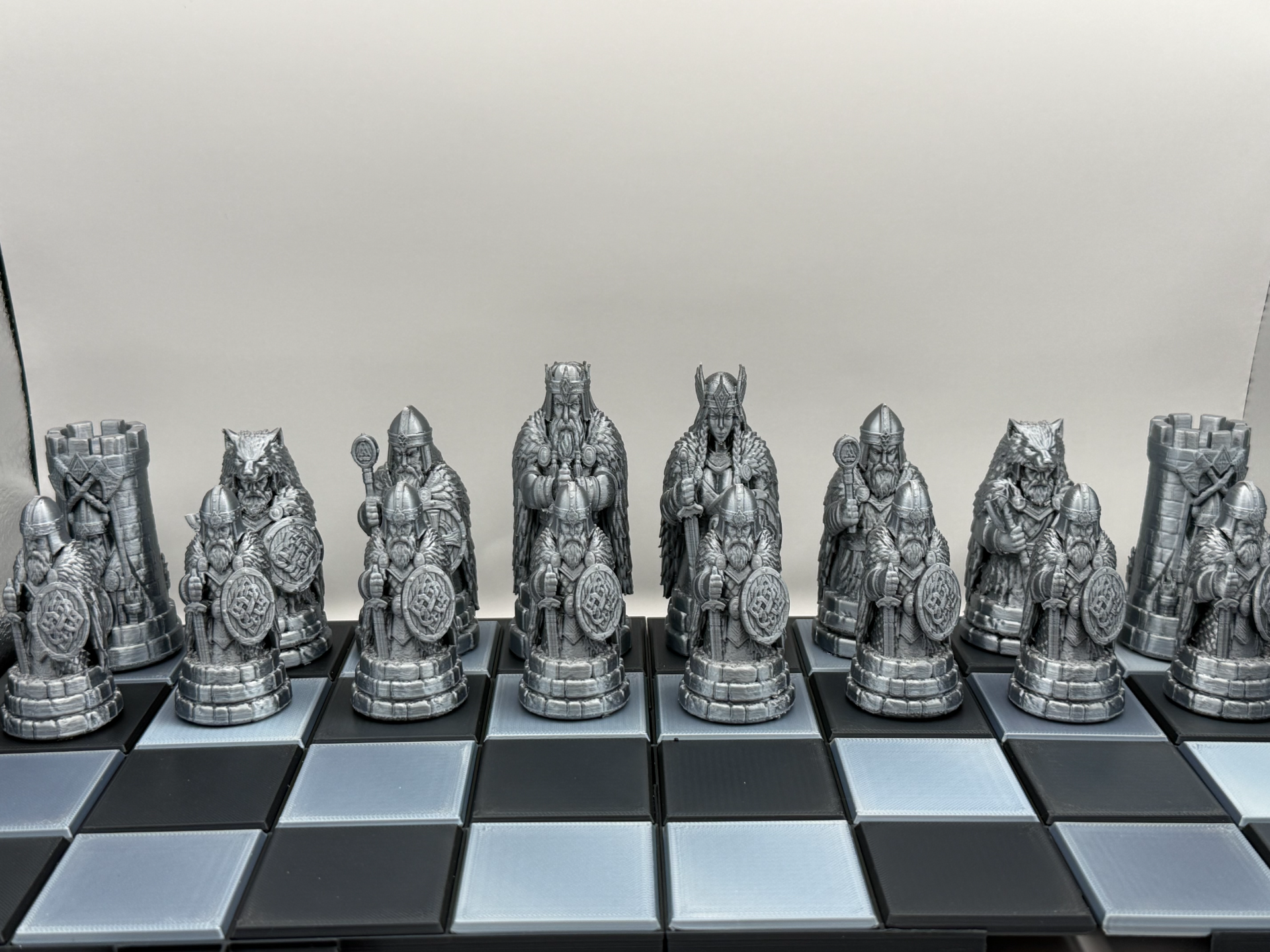 Viking/Norse Chess Set