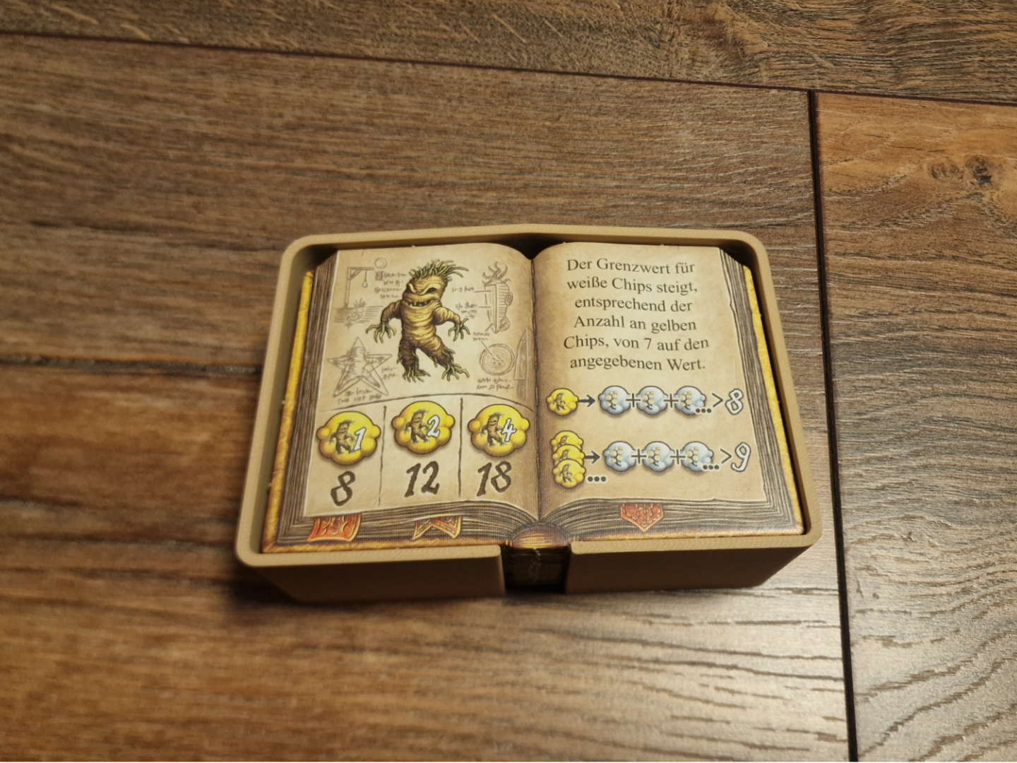 Quacks of Quedlingburg Ingredient Book Organizer