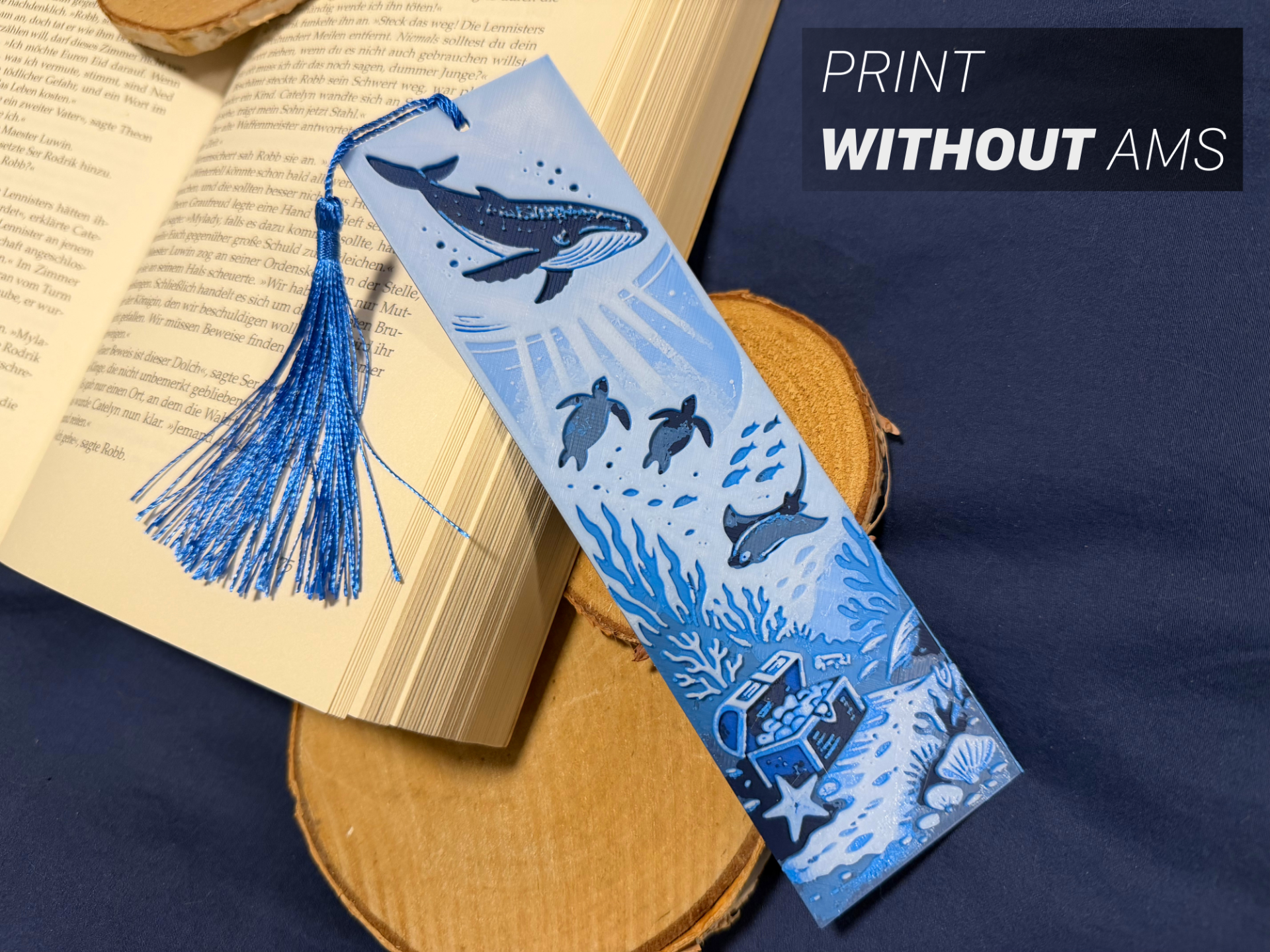 Sealife Underwater Bookmark