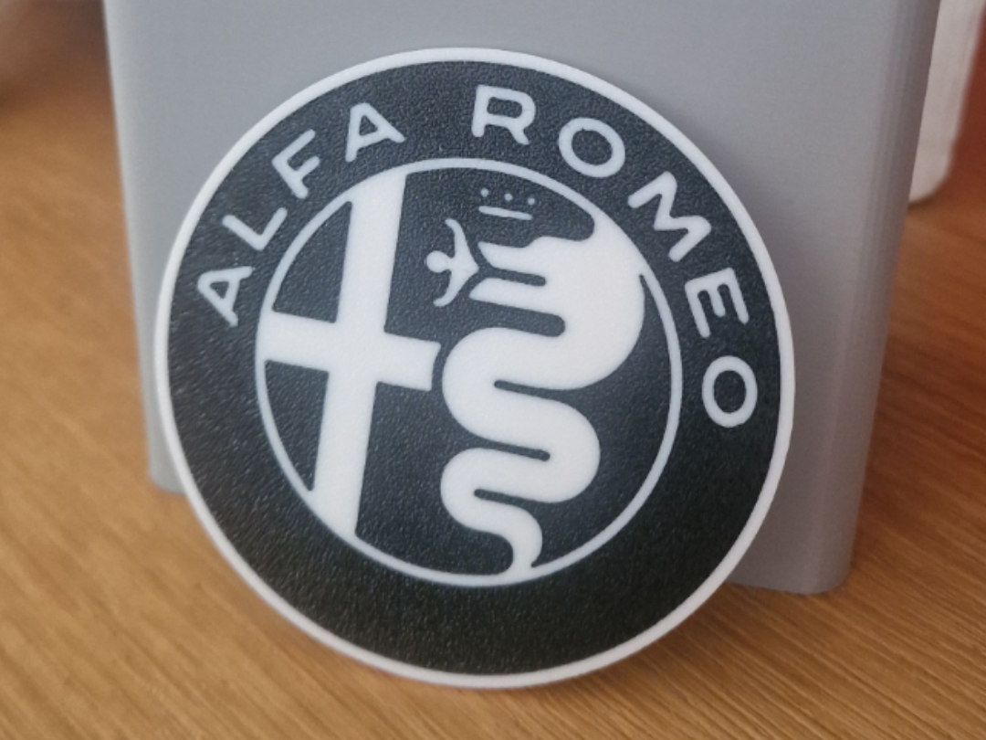 Logo Alfa Romeo B/N