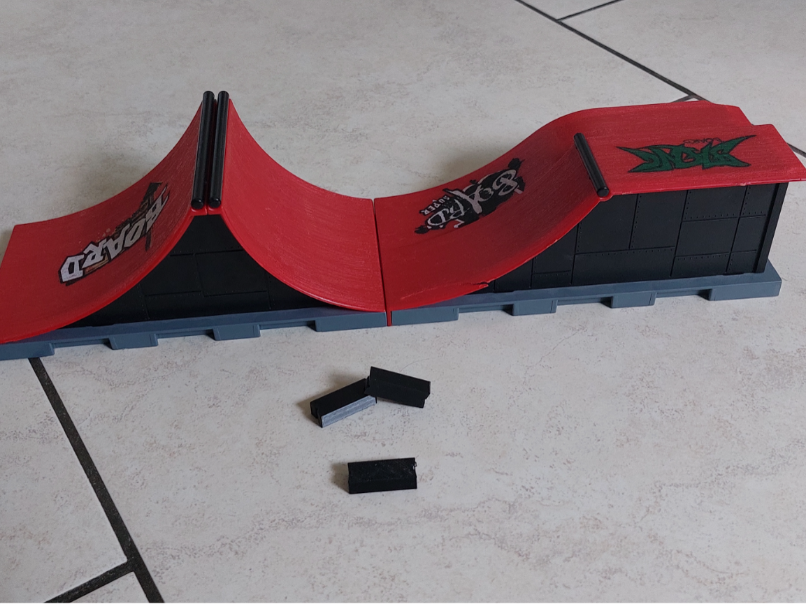 Finger Skateboard Park Verbinder