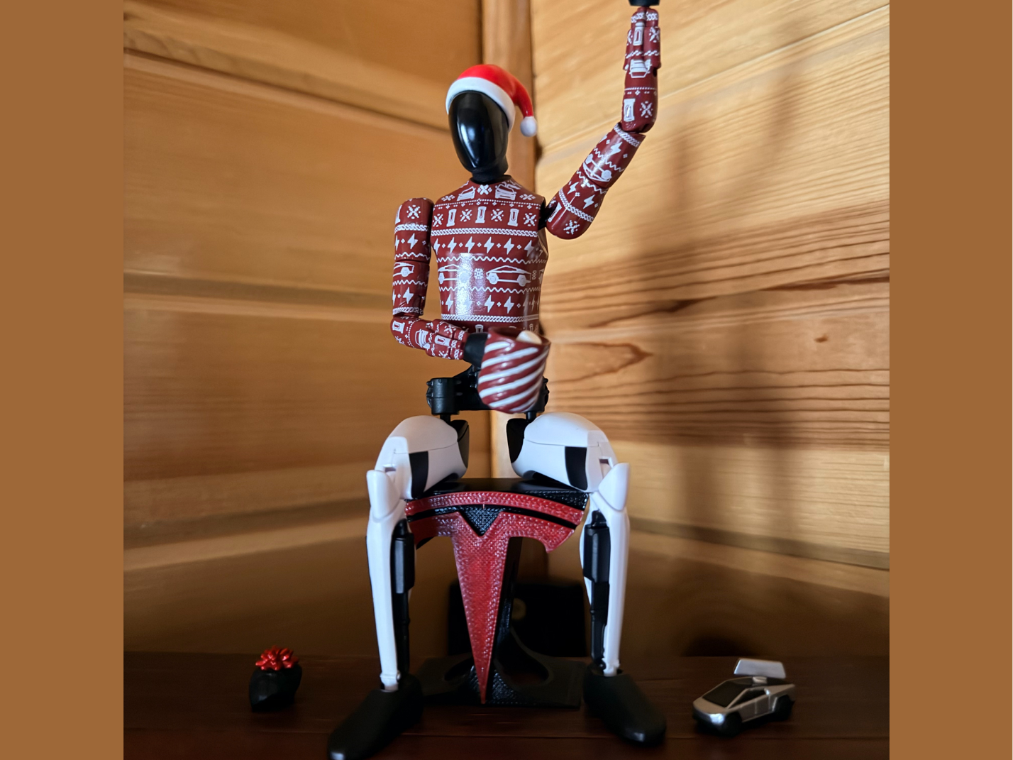 Tesla Bot Stand