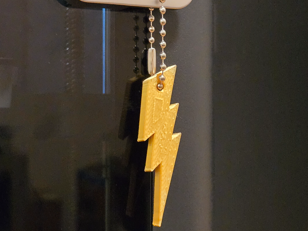 Lightning Bolt Keychain