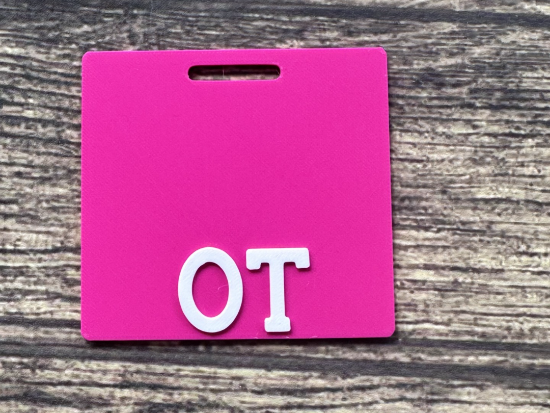 OT Therapy - Occupational Badge Buddy