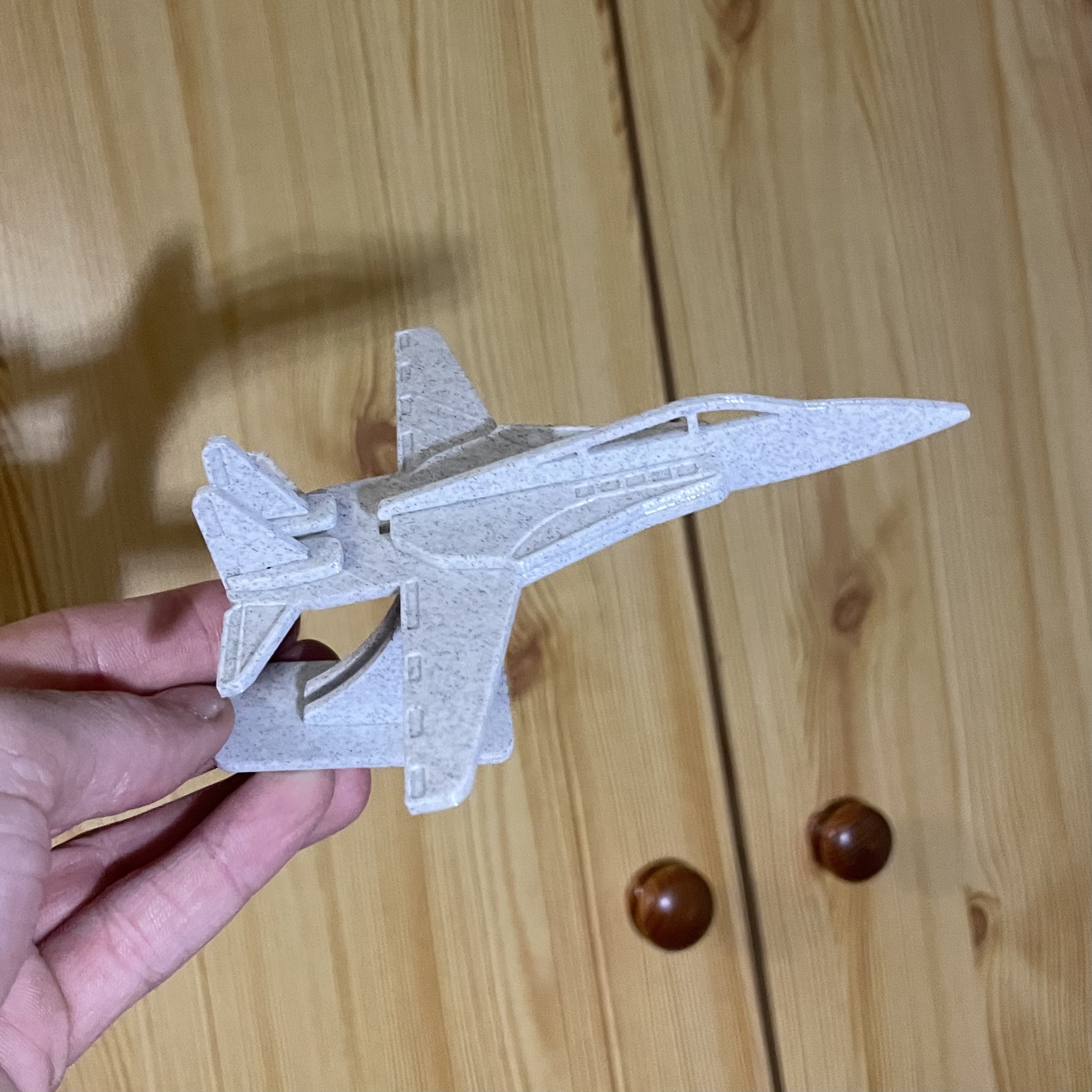 DIY F-14 Aircraft Top Gun Kit Card