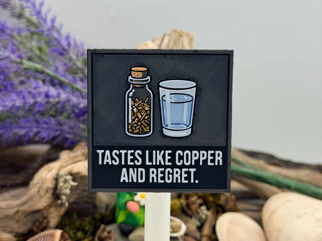 "Copper and Regret" Allomancy Magnet - Mistborn
