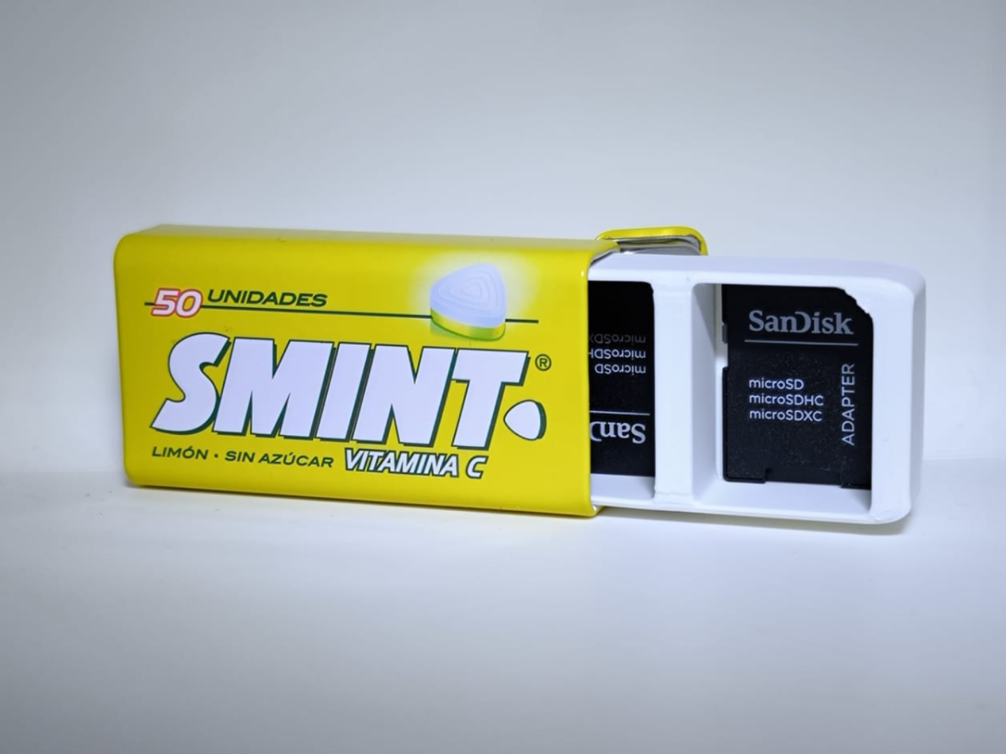 Smint guardar tarjetas SD (hasta 12 unidades)