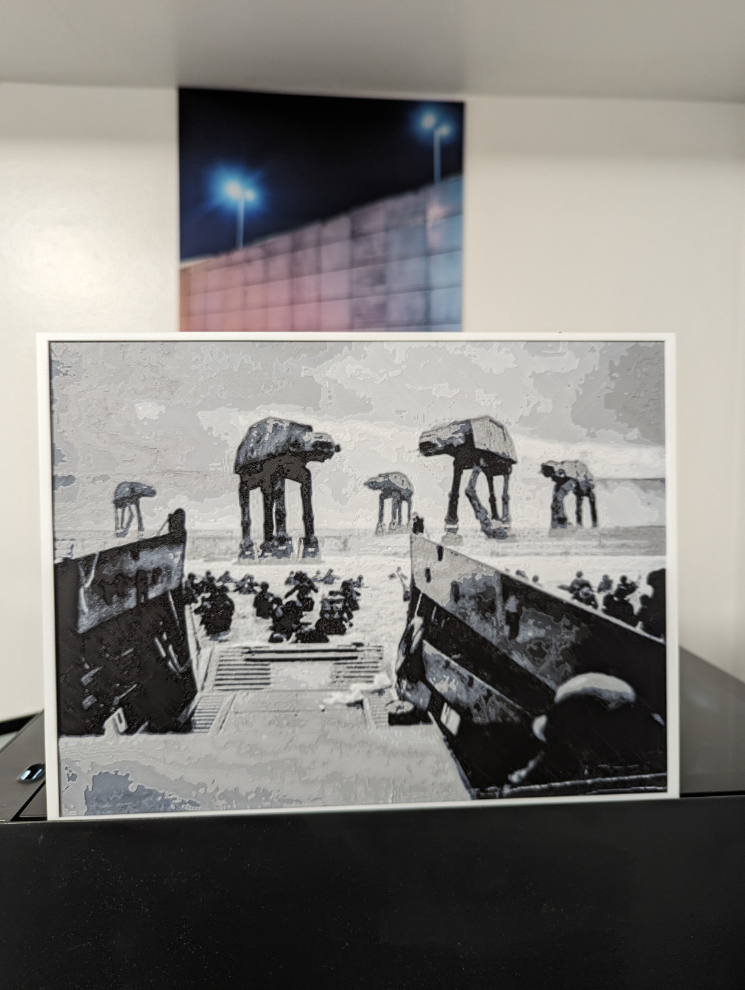 WWII Star Wars AT-AT Normandy Beach Landing