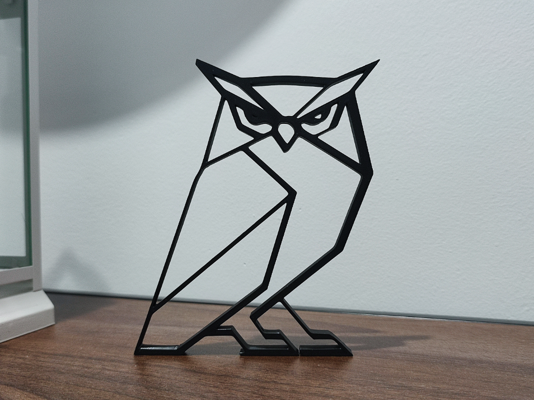 Escultura Decoración Vigilante Pixelado