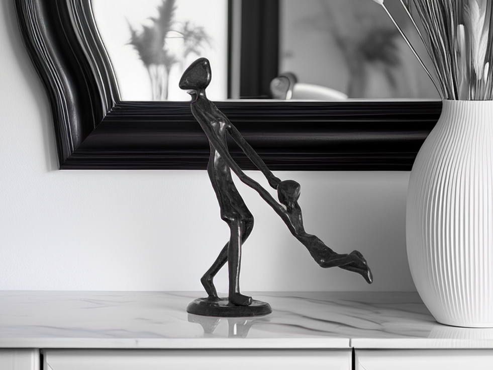 Cute Family Sculpture