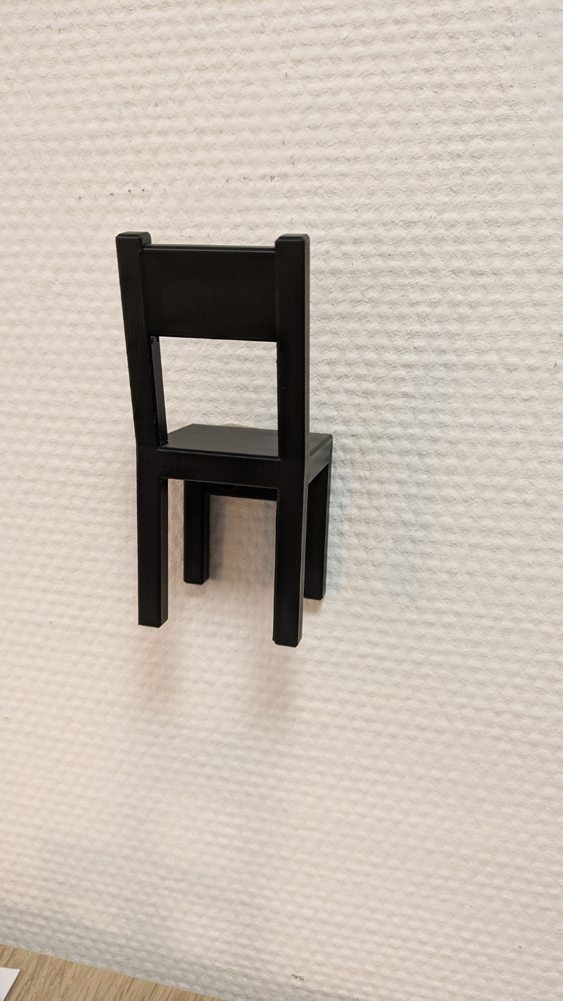 Wall hook chair style