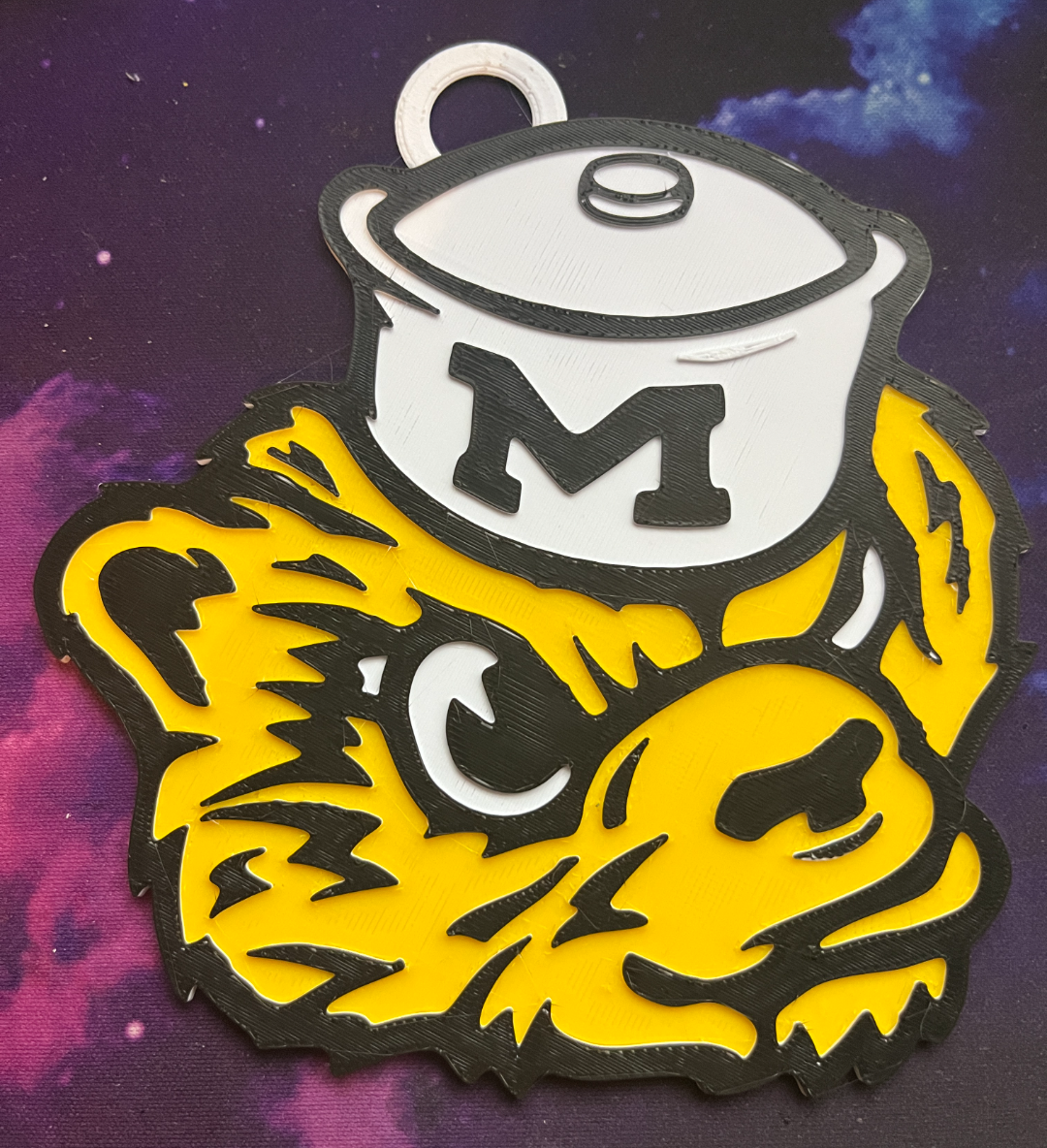 Michigan Wolverines Alt Logo Chain