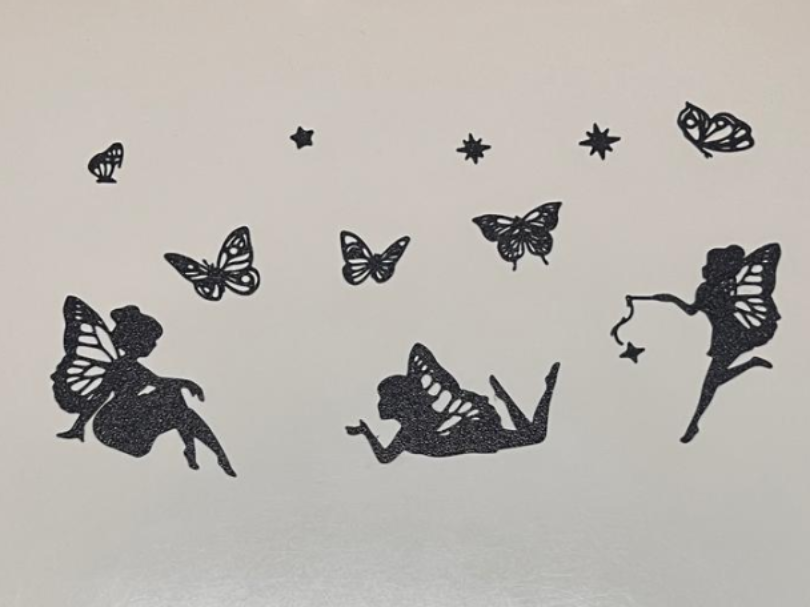 Fairy, Stars and Butterfly