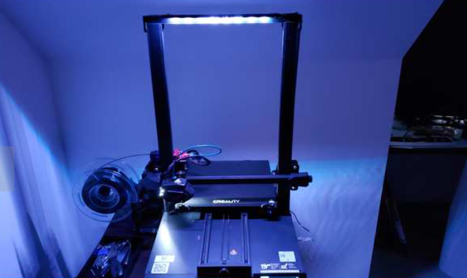 3D Printer LED Spotlight lighting for T-Slot Rails