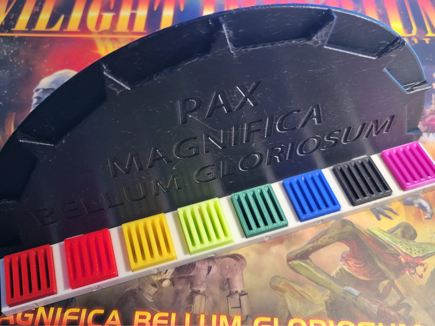 Twilight Imperium 4 Strategie Ständer auf A1 mini