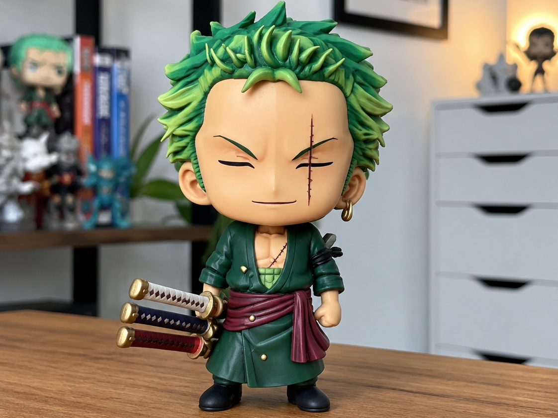 Clean Zoro Actionfigure By Benedikt