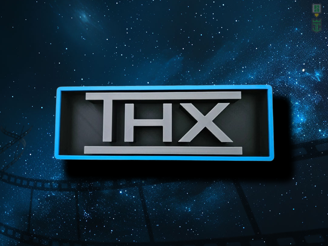 THX Film / Cinema Room Sign Logo Box