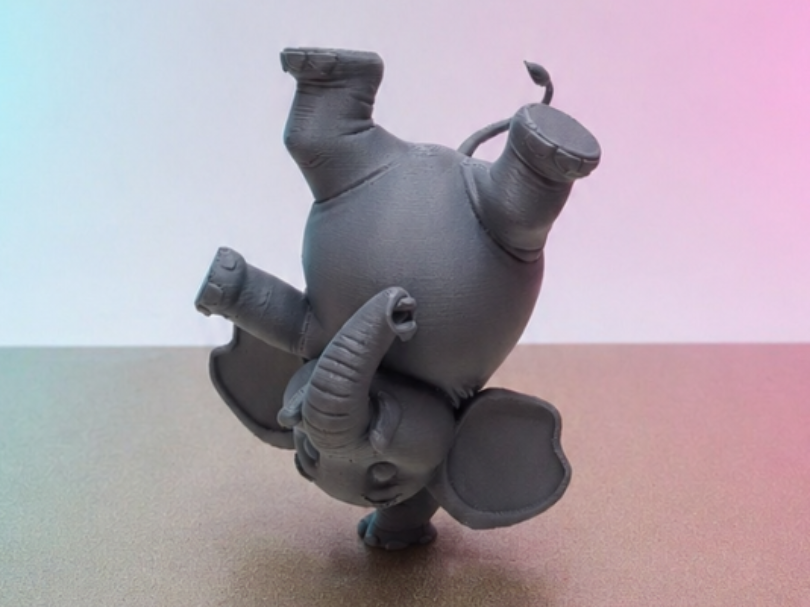 Purzel Elefant "Rollofant" Handstand