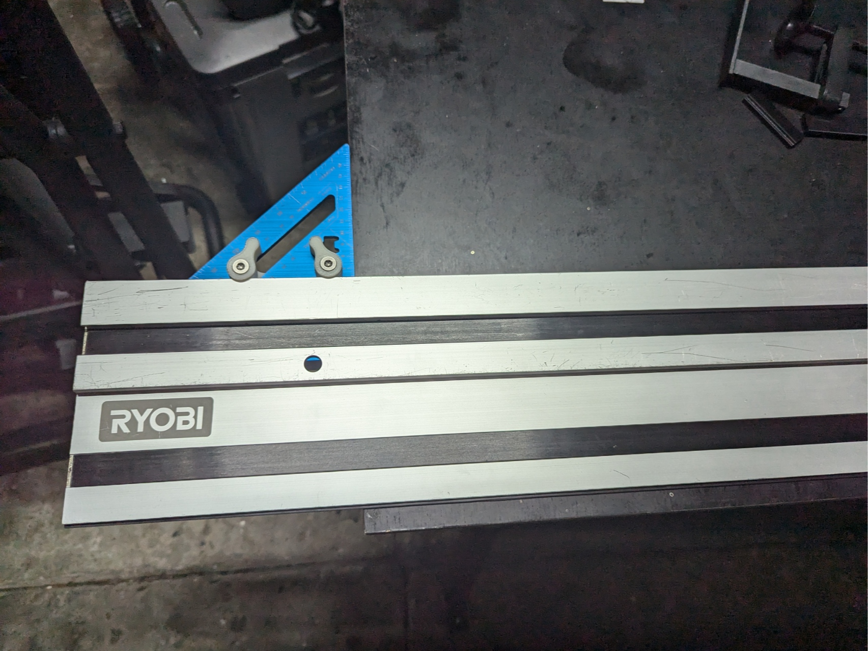 Ryobi Track Saw Guide Rail Rafter Square Adapter