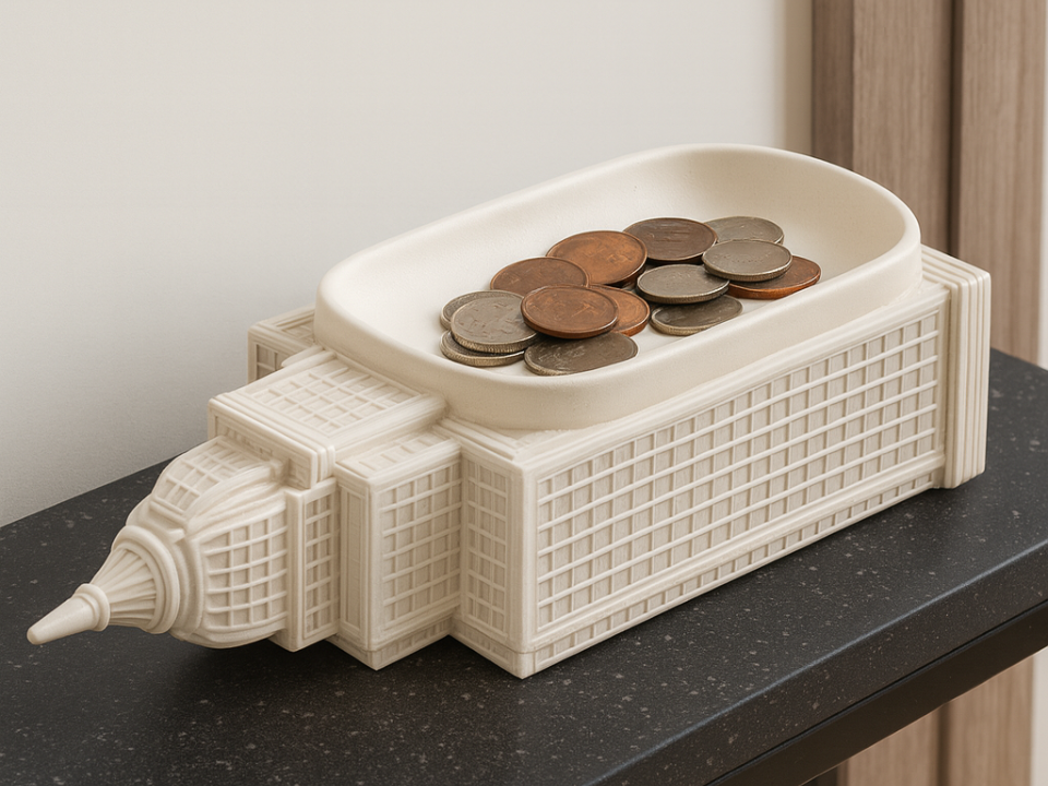 Empire State Catchall Tray Jewelry  Holder