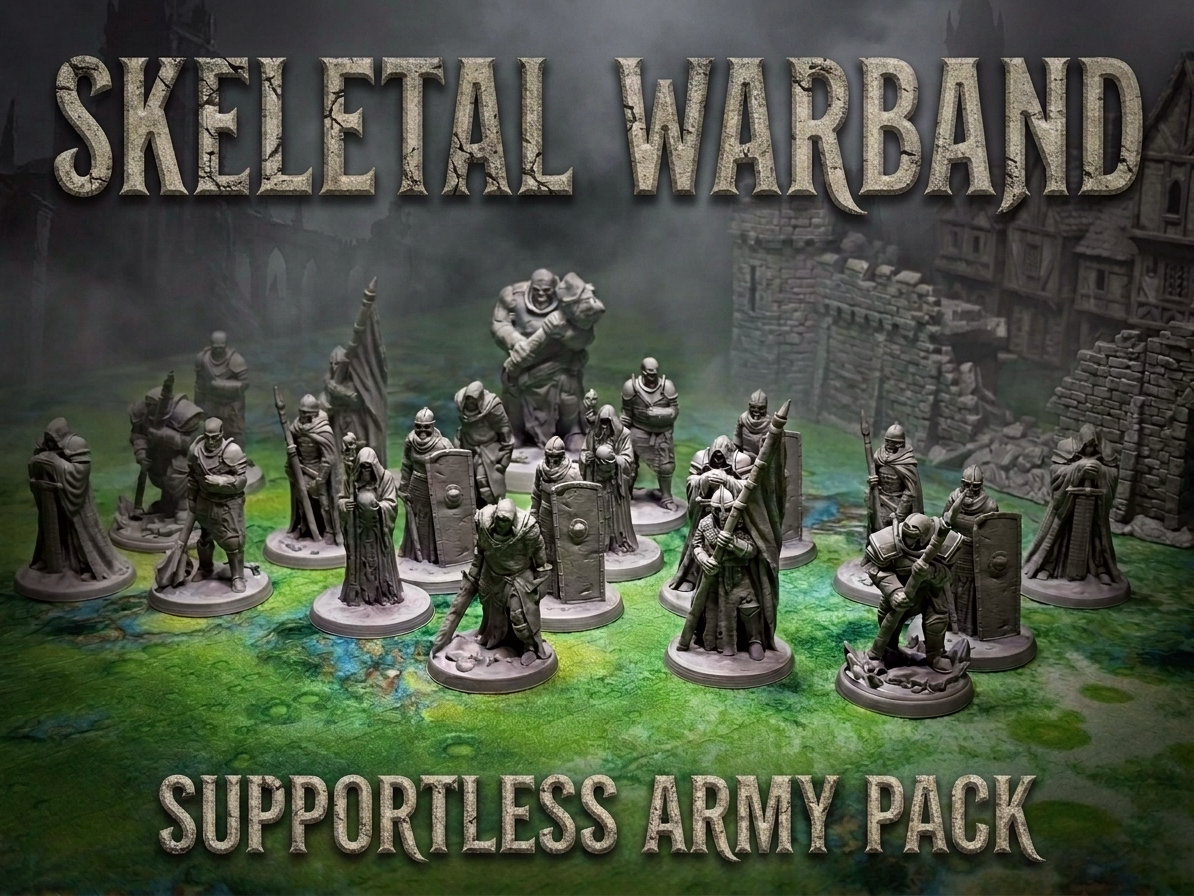 Skeletal Warband (supportless army pack)