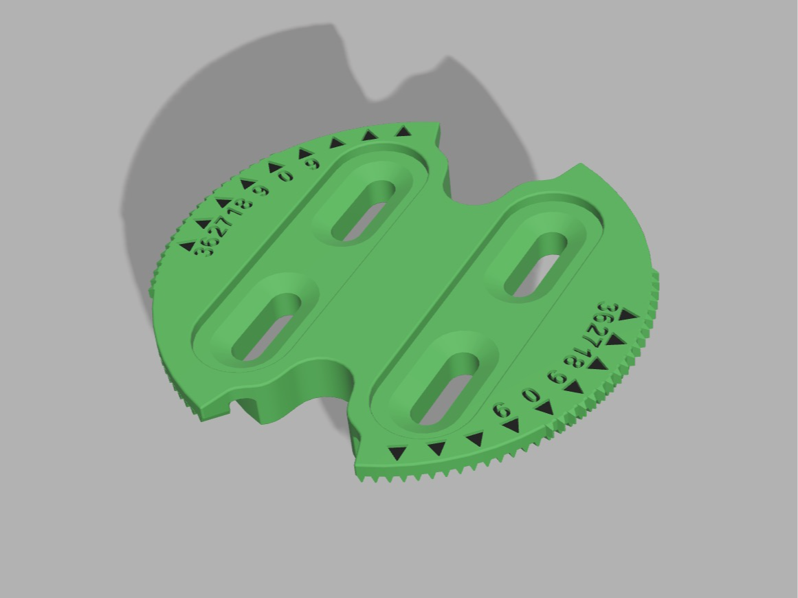 Mounting Disk für Burton Bindung - V2
