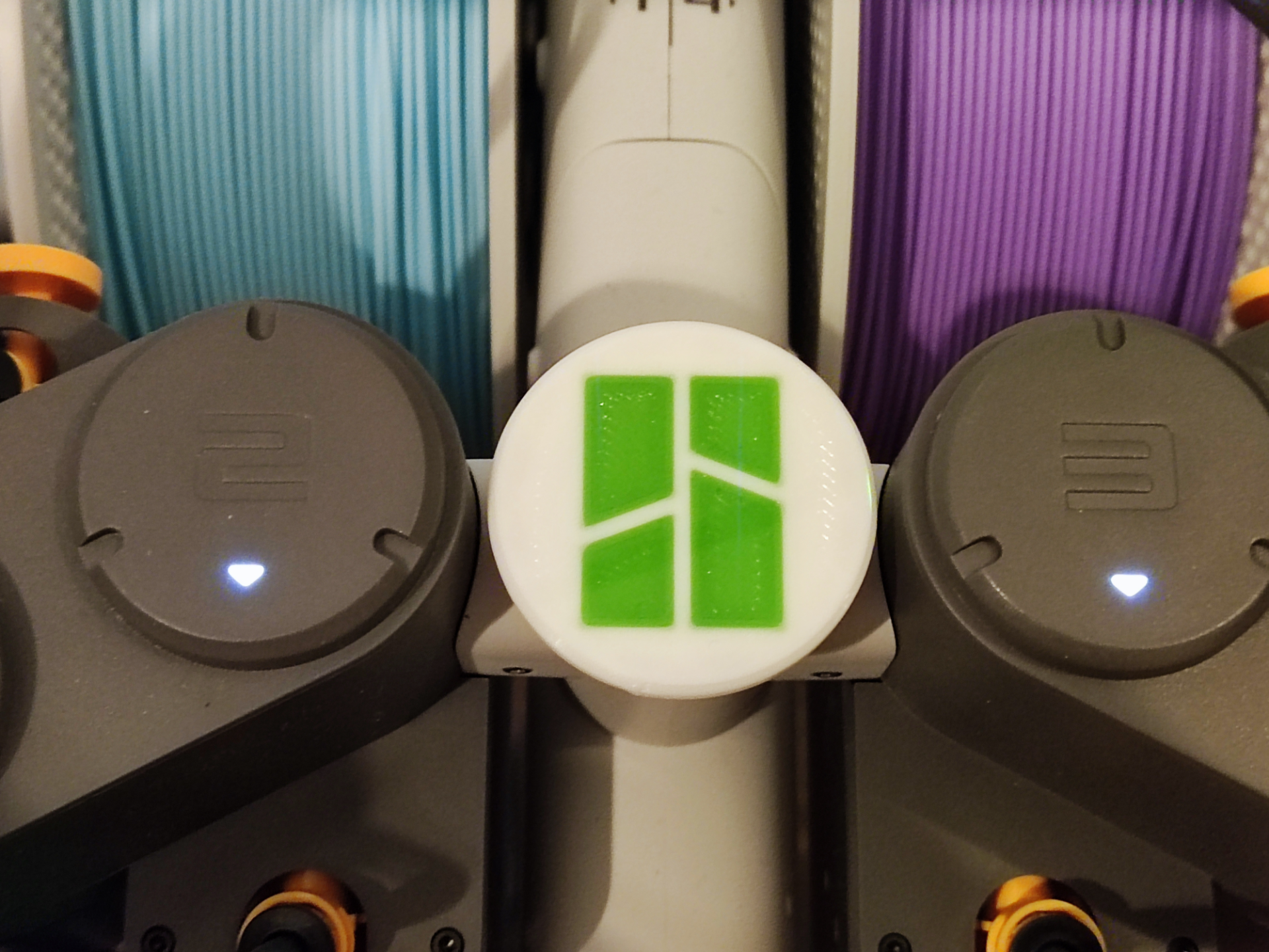 Bambu logo on AMS lite