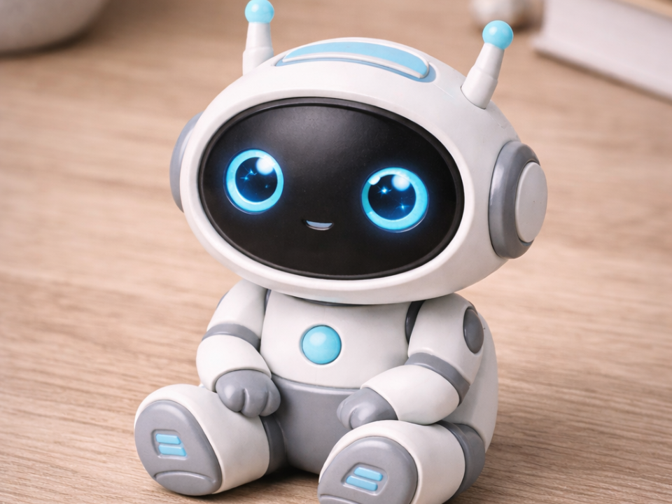 Small Robot Desk Buddy – Cute Easy 3D Print