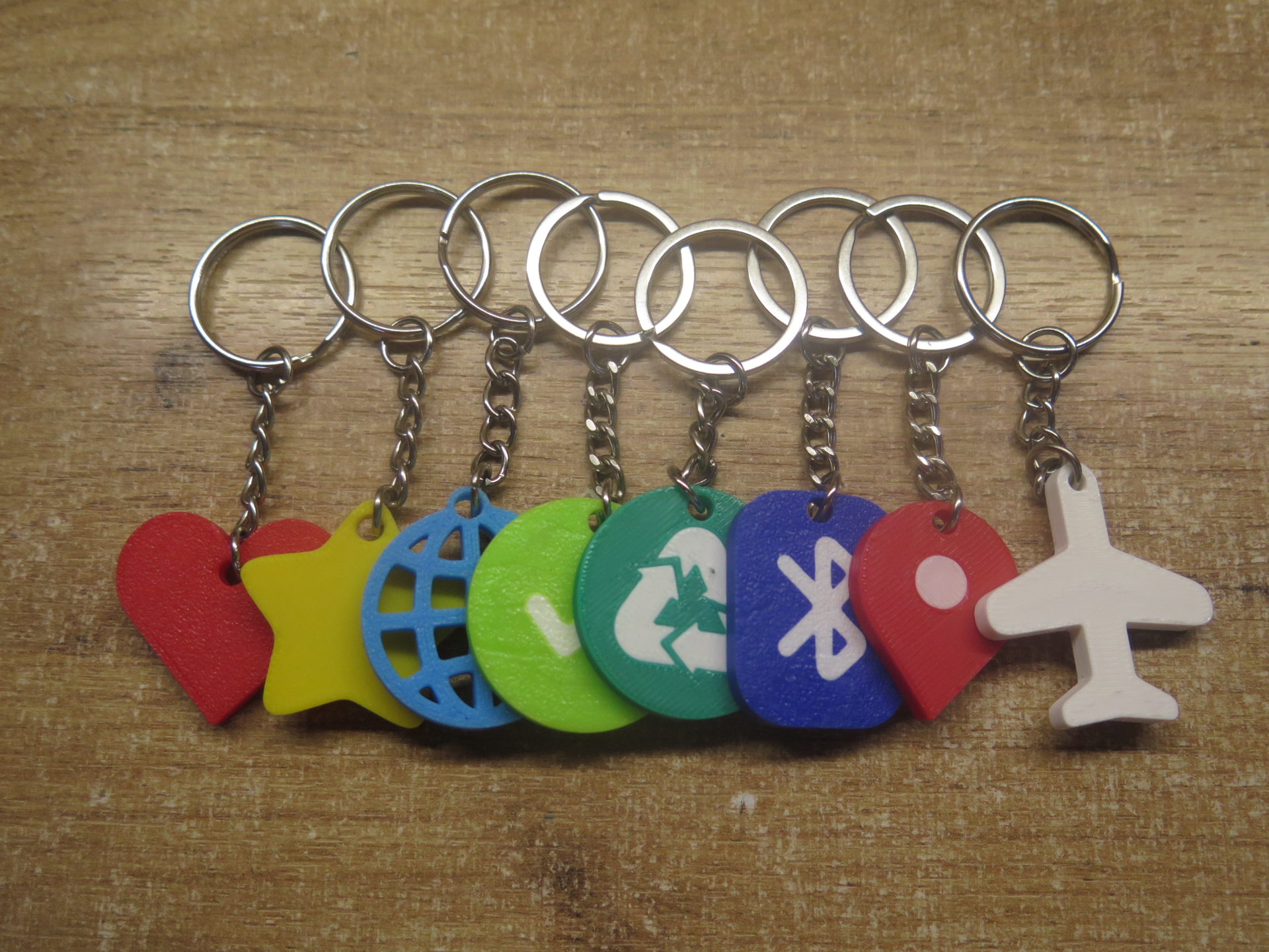 Popular Symbols as Keychains